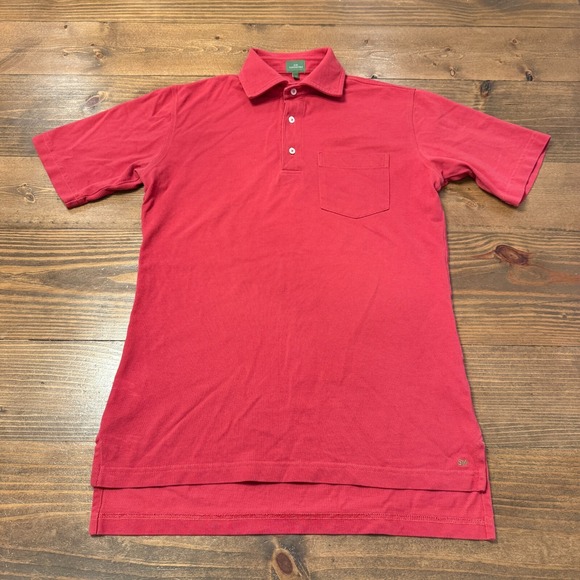 Sid Mashburn Other - Sid Mashburn Polo Mens XS Red Short Sleeved Polo Pima Pique Cotton *READ*